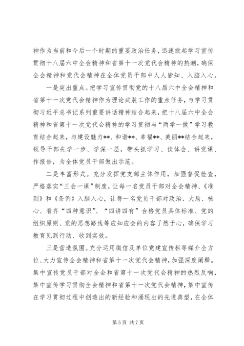 开展“两学一做”学习教育和落实基层党建责任制情况的汇报 (2).docx