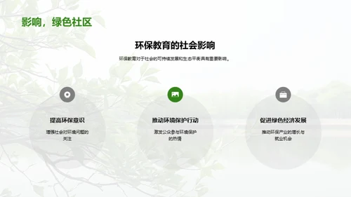 绿色前行：环保教育解析