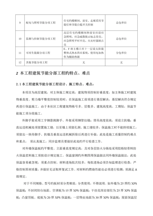 监理实施标准细则优质建筑节能分部关键工程.docx