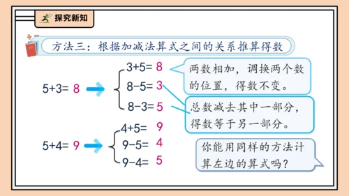 【课堂无忧】人教版一年级上册-2.8 8和9的加减法（课件）(共31张PPT)