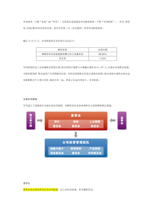 华为决策综合体系组织结构.docx