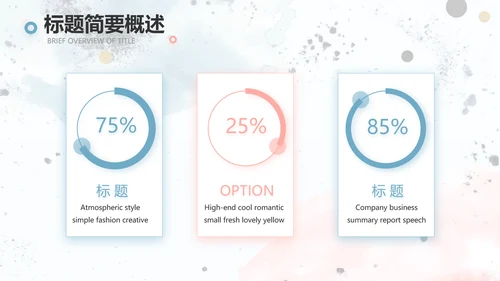 简约大气公司产品介绍宣传通用PPT动态模板