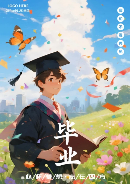 毕业季致青春纪念海报4