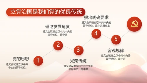 红色乡镇基层党建年终工作汇报PPT