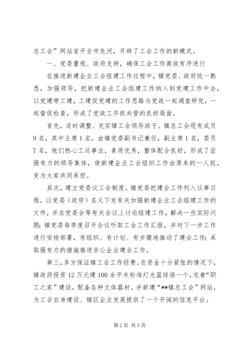 乡镇总工会事迹材料.docx