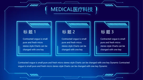 智慧数字医院医疗科技信息化建设工作总结报告计划动态PPT模板