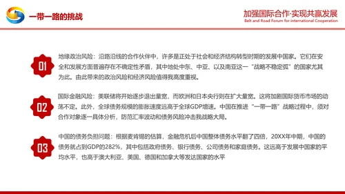 详细解读一带一路战略丝绸之路PPT模板