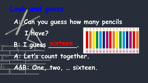 Unit 6 How many Part B Let’s talk 课件(共18张PPT)