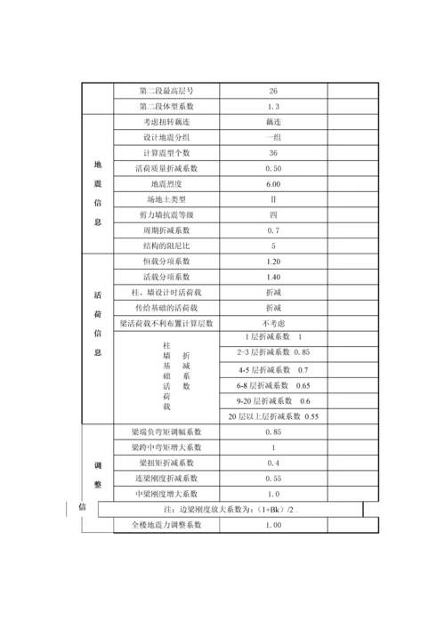 pkpm结构计算书模板.docx