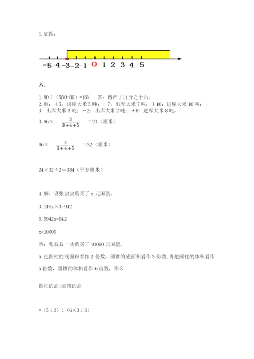 济南市外国语学校小升初数学试卷含答案（a卷）.docx