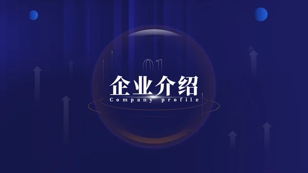 科技风企业招商合作方案项目汇报PPT模板