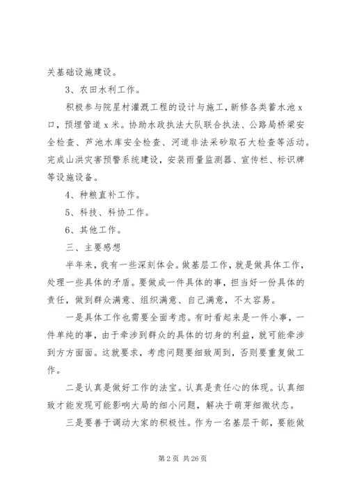 乡长工作述职报告.docx