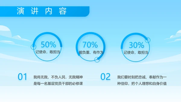 蓝色八一海军工作总结汇报动态PPT