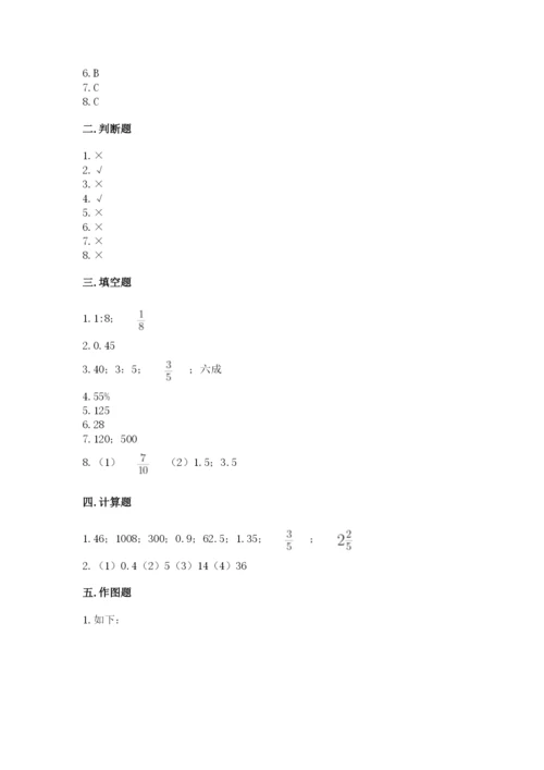 小学六年级下册数学期末卷带答案（培优b卷）.docx