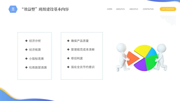 蓝色简约商务企业员工培训六型班组建设PPTz班组管理