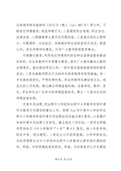 重品行树形象做榜样方案.docx