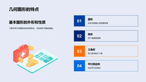几何图形解读PPT模板