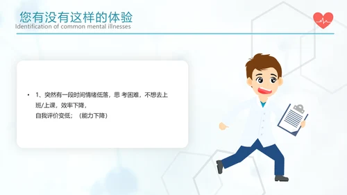 关注心理健康常见心理疾病识别PPT课件