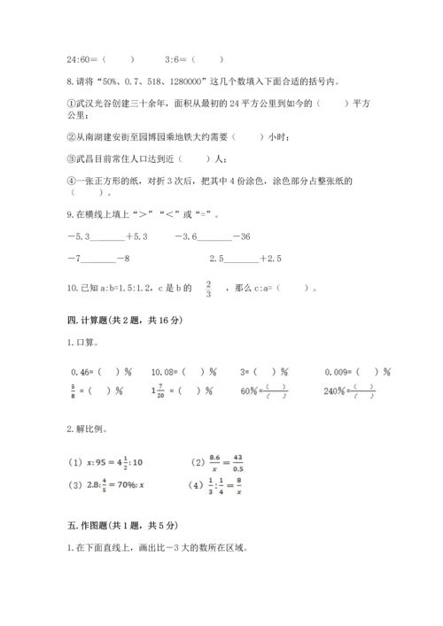 人教版六年级下册数学期末测试卷精品（历年真题）.docx