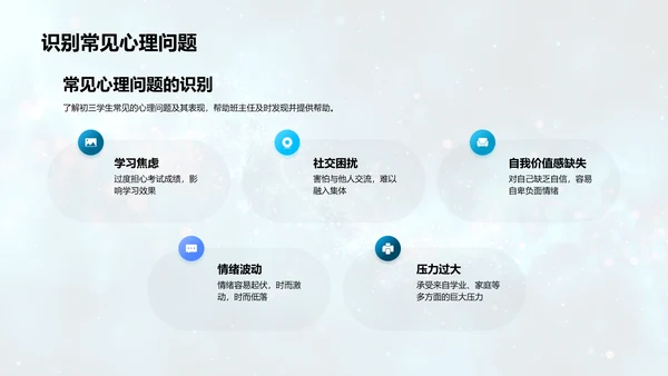 初三心理健康讲座PPT模板