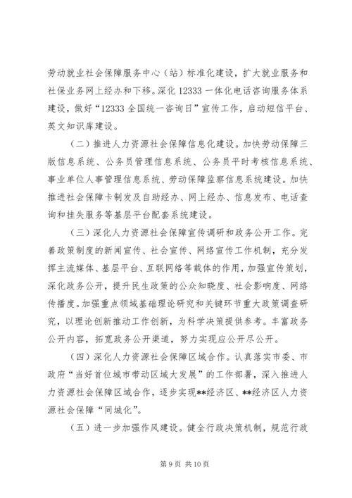 二一一年吴江人力资源和社会保障工作要点.docx