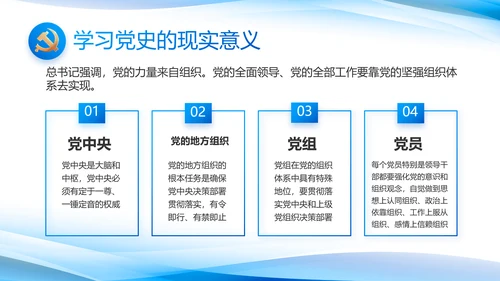 党建党支部年终工作总结汇报PPT党课