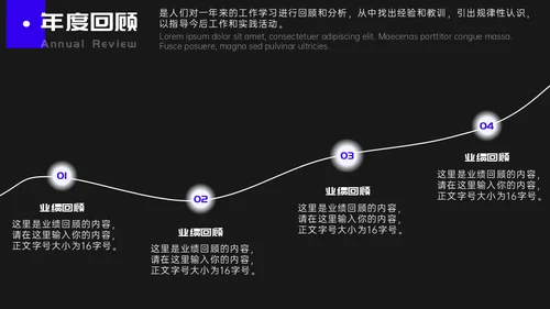 娱乐业年终盛典潮流时尚通用PPT模板