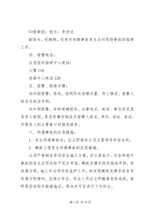 高处坠落事故应急预案.docx