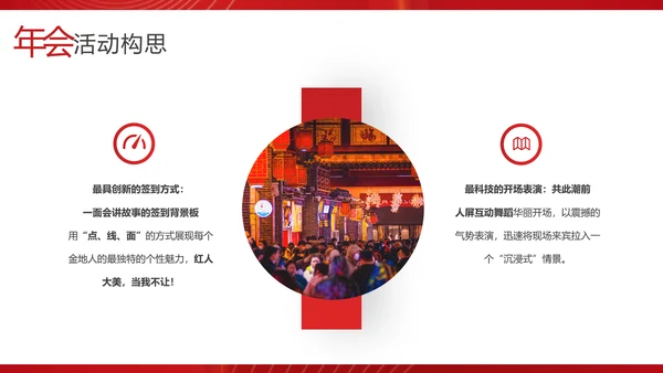 物业管理集团新春联欢会PPT模板