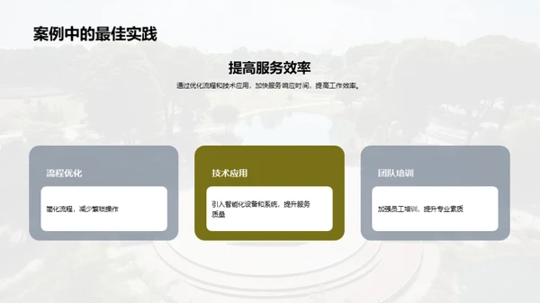 园区管理之精华探索
