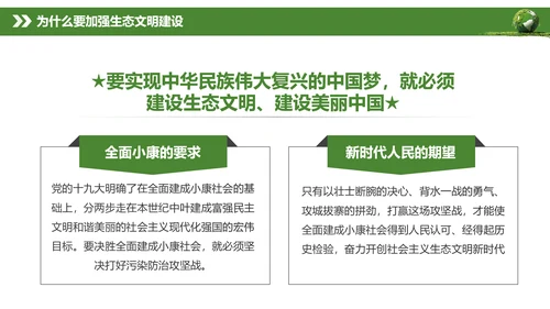 全国生态环境保护大会打好污染防治攻坚战PPT