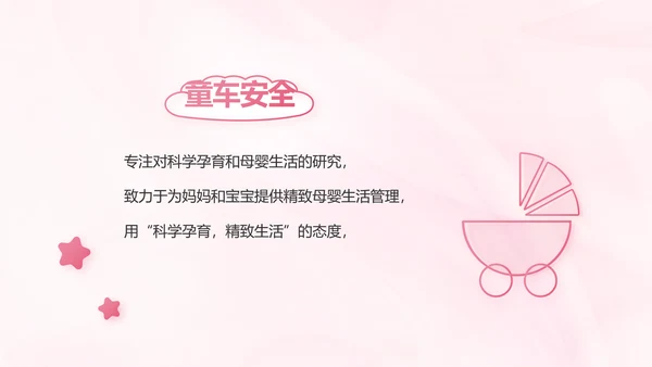 粉色大气孕妇保健知识宣传PPT