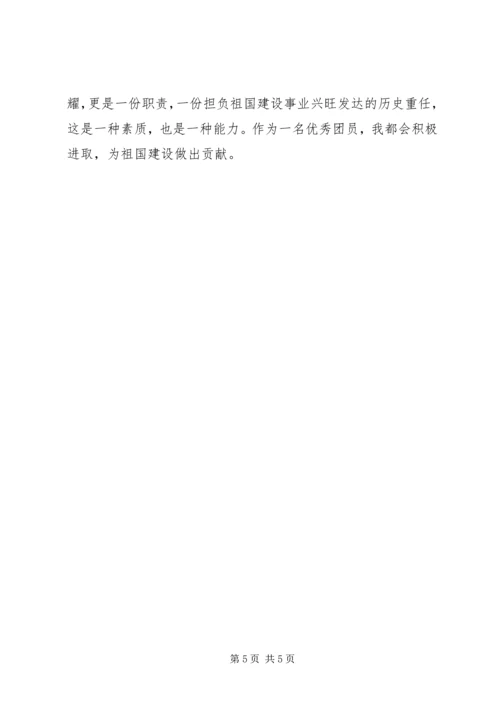 共青团员自我鉴定精选.docx