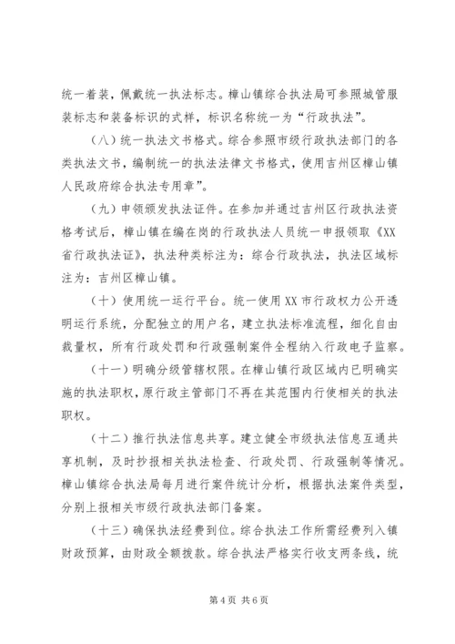 综合执法实施方案.docx