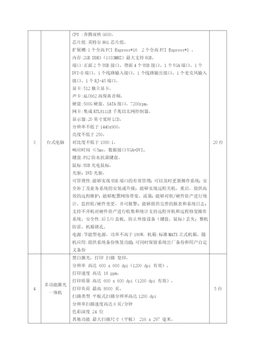 安庆师范学院教学仪器设备购置采购清单统计表.docx