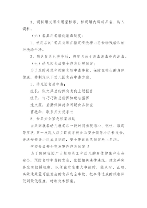 学校食品安全突发事件应急预案.docx