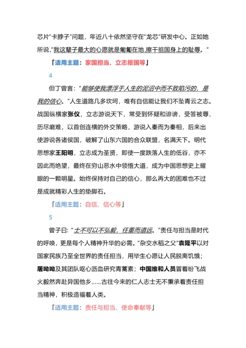 高分议论文必备的优质事实论据素材.docx