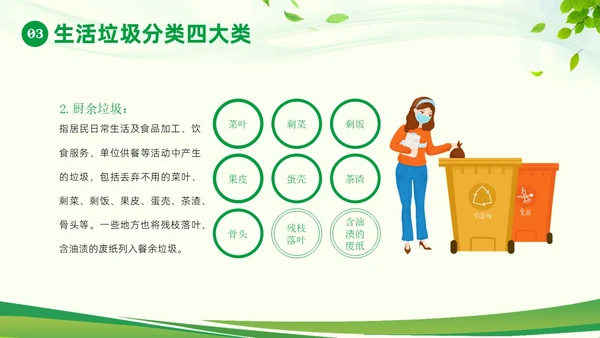 垃圾分类知识社区宣讲PPT课件