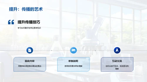 医学知识普及之道