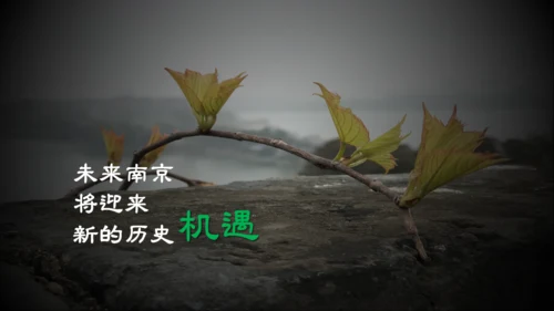 南京介绍城市记忆相册通用PPT模板
