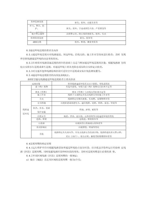 校第十架空输电线路运行规程