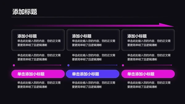 粉紫色科技风活动策划演示PPT模板