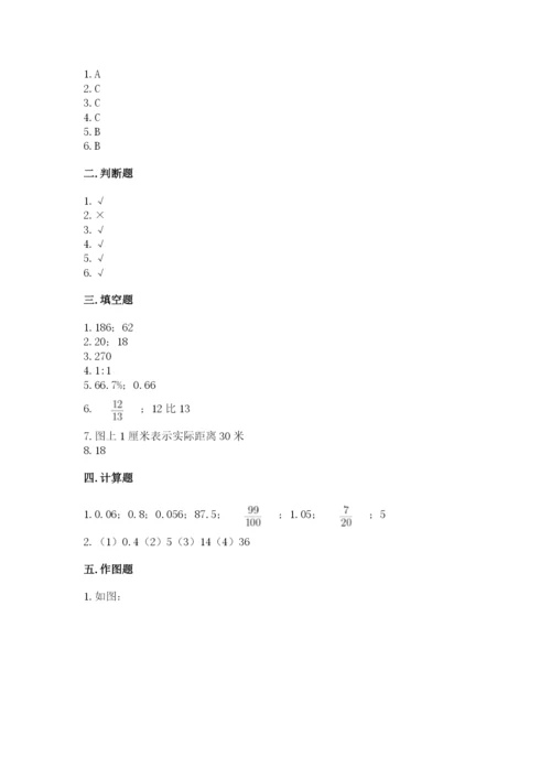 肇州县六年级下册数学期末测试卷及完整答案一套.docx