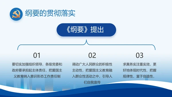 蓝色大气党建党支部年终工作总结PPT