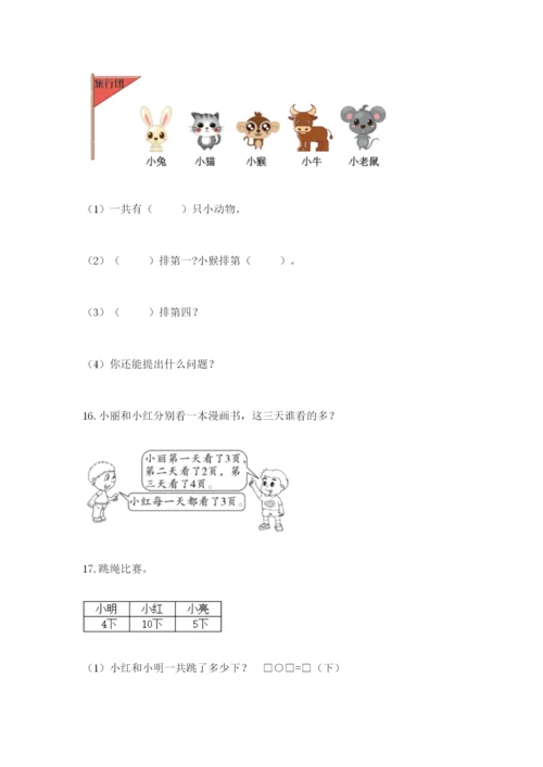 小学一年级数学应用题大全通用.docx