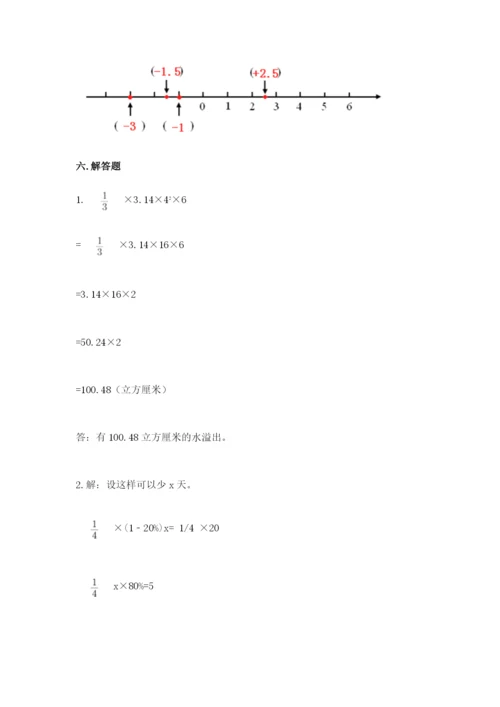 小升初六年级期末试卷【夺冠】.docx