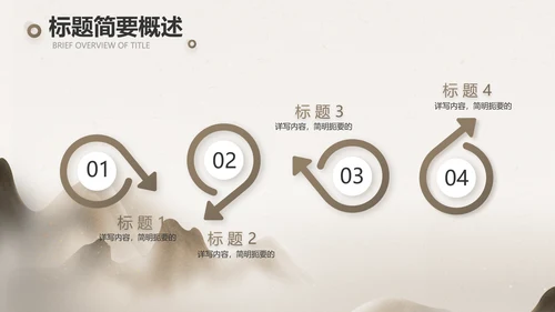 中医文化工作总结汇报计划动态PPT模板