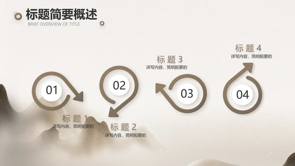 中医文化工作总结汇报计划动态PPT模板