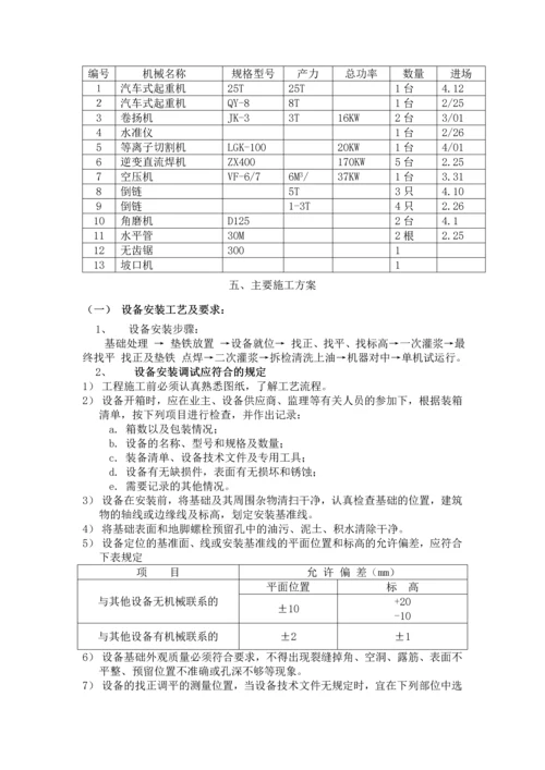 安装工程施工组织设计.docx