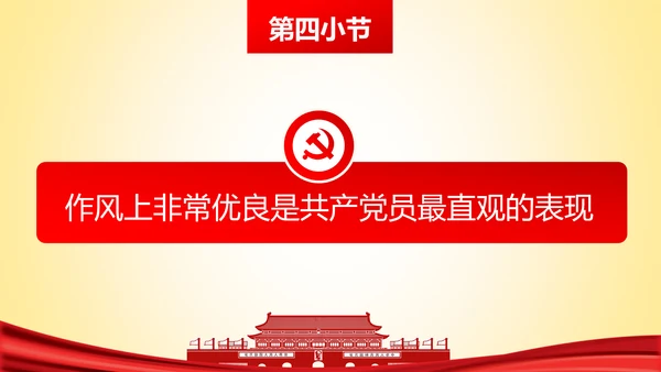 党员身份永远不能忘做合格党员学习教育PPT